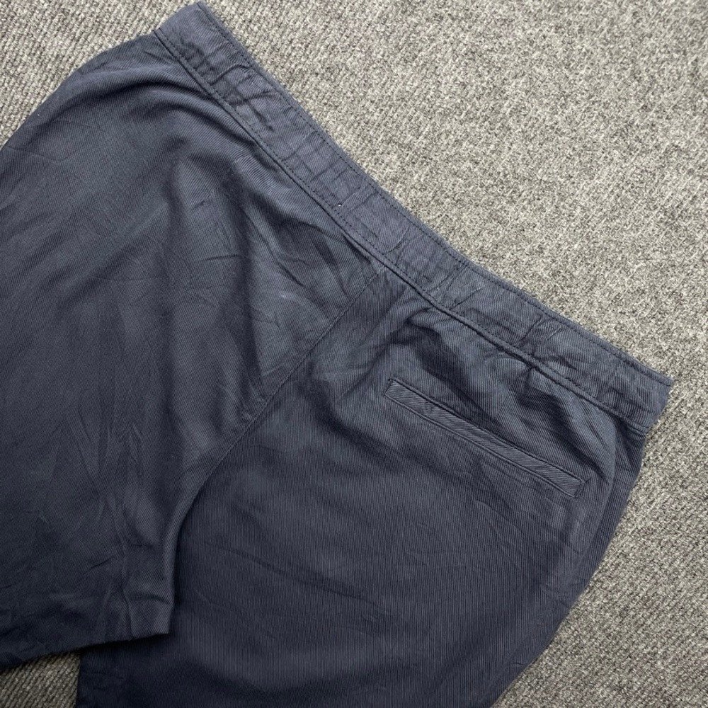 Old Navy Mens L Navy Blue Straight Leg Chino Pull On Drawstring Pants NWT